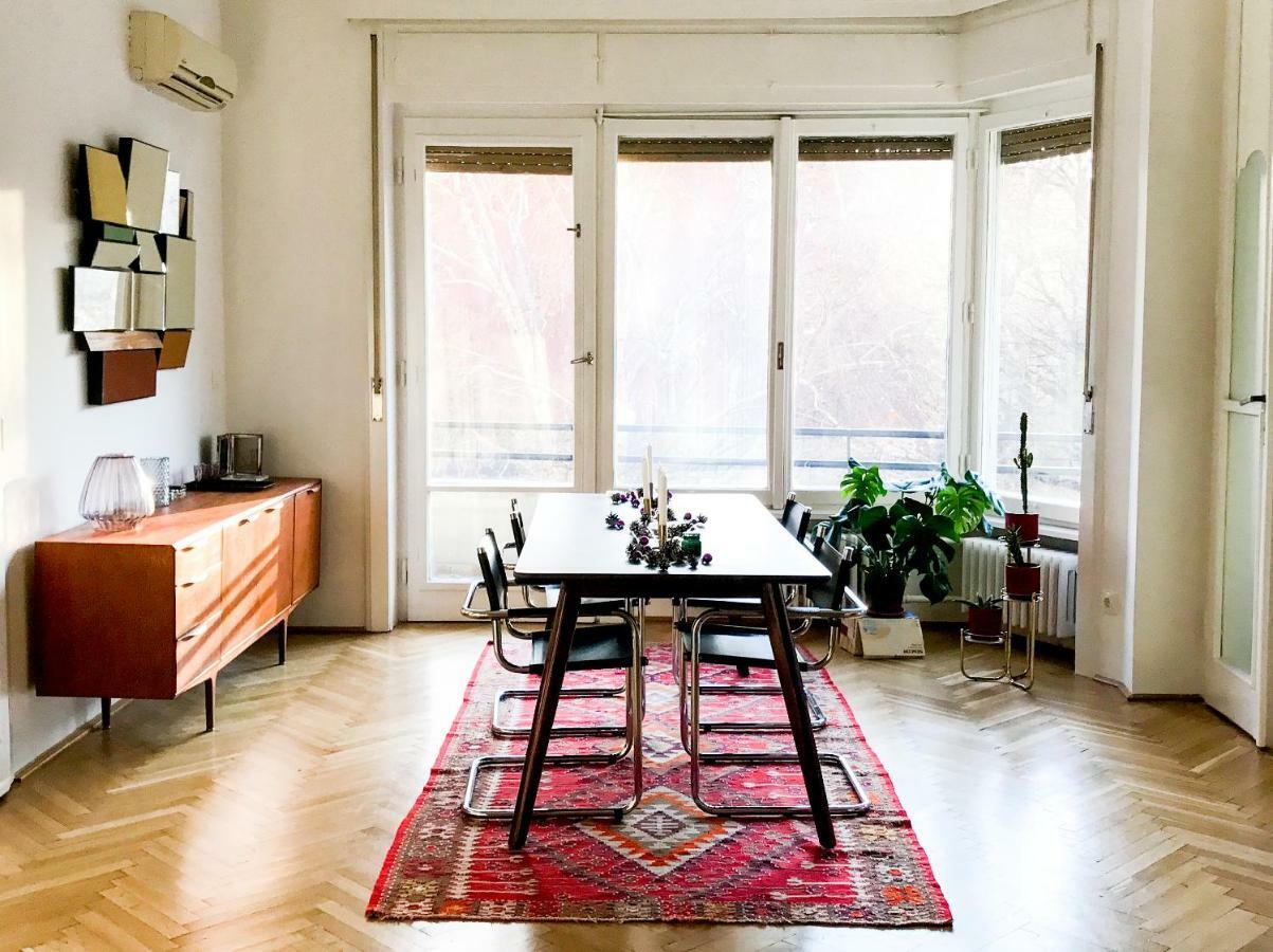 Spacious Bauhaus Icon Flat With Fitness Room In Central Buda, Close To The River And Margaret Island Budapest Eksteriør bilde